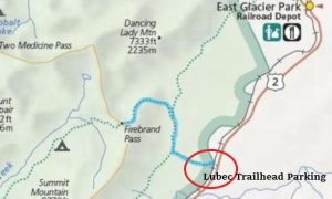 Firebrand Pass Lubec Trailhead