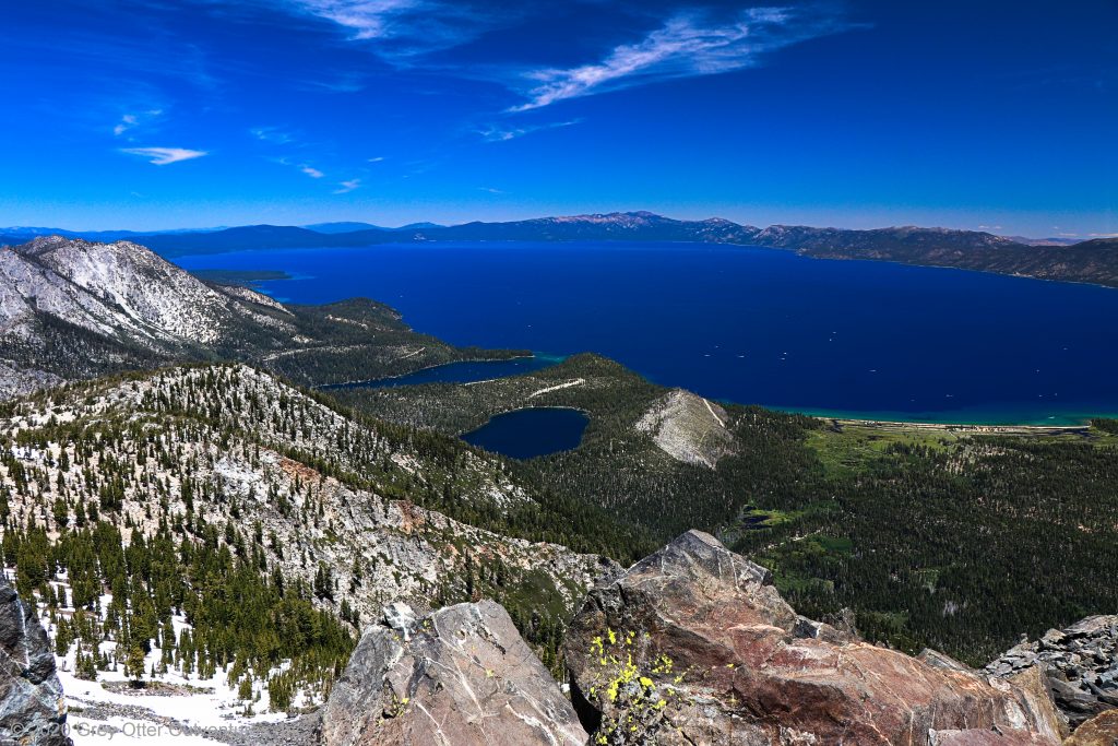 Hiking Mount Tallac, Lake Tahoe, California