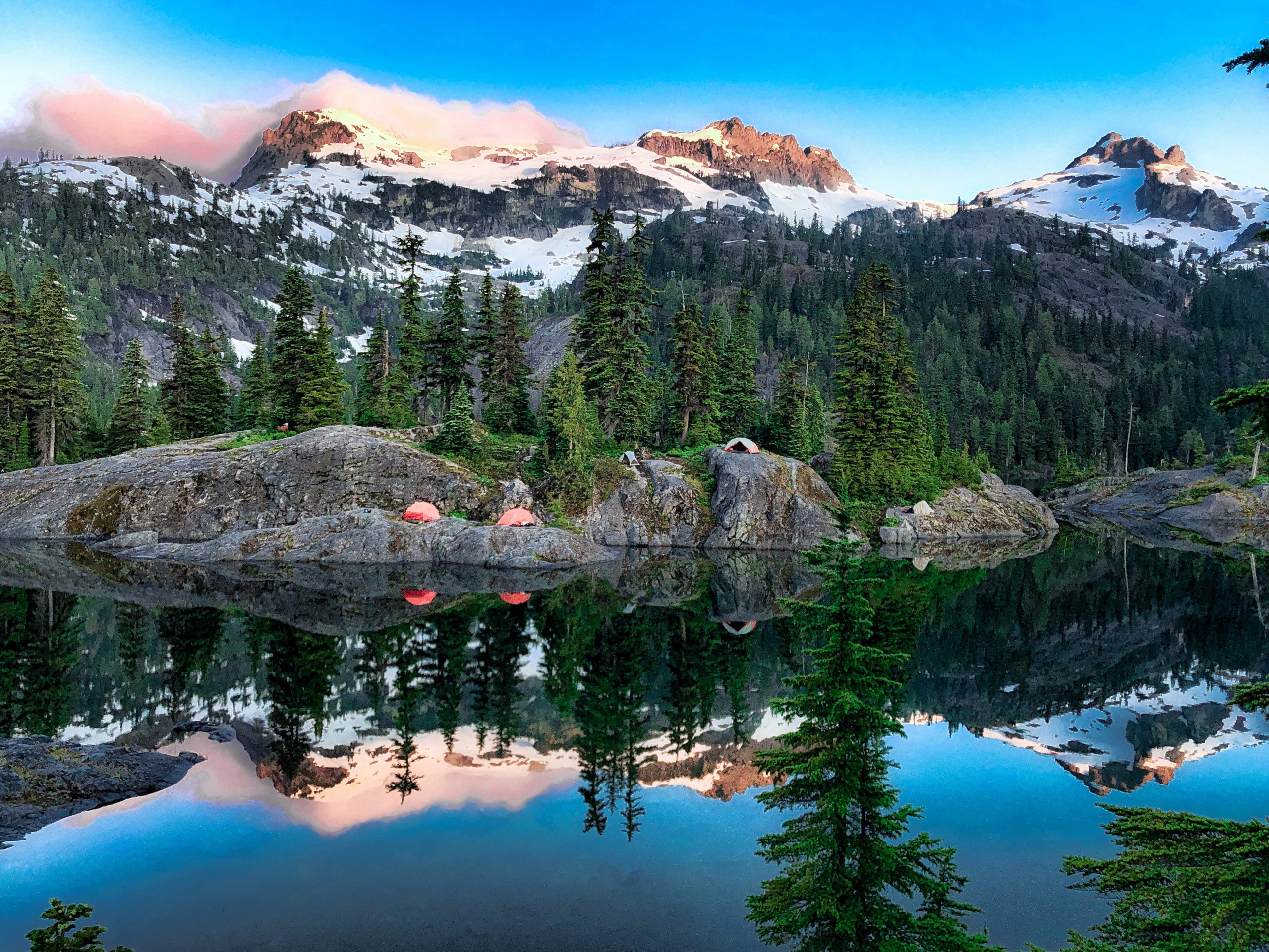 Backpacking to Spectacle Lake & Pete Lake Grey Otter Outventures®