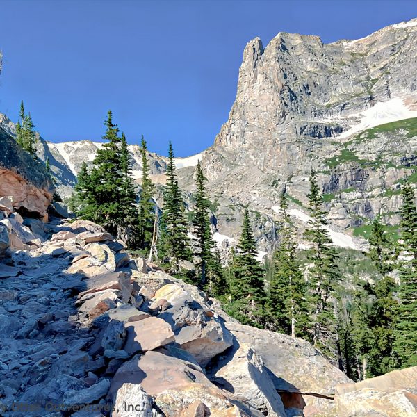Hiking Bear Lake to Fern Lake, Rocky Mountain National Park